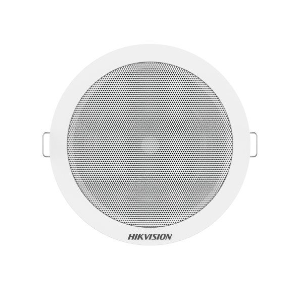 Altavoz Montaje en Plafón / 6 Watts / 100 V / Rejilla de Metal / Color Blanco / Uso Interior