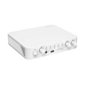 Amplificador una Zona / 2 Canales / 30 W por Canal / Conexión Bluetooth / Salida 4-8 Œ© x 2 / 100V COM x 2 / Uso Interior