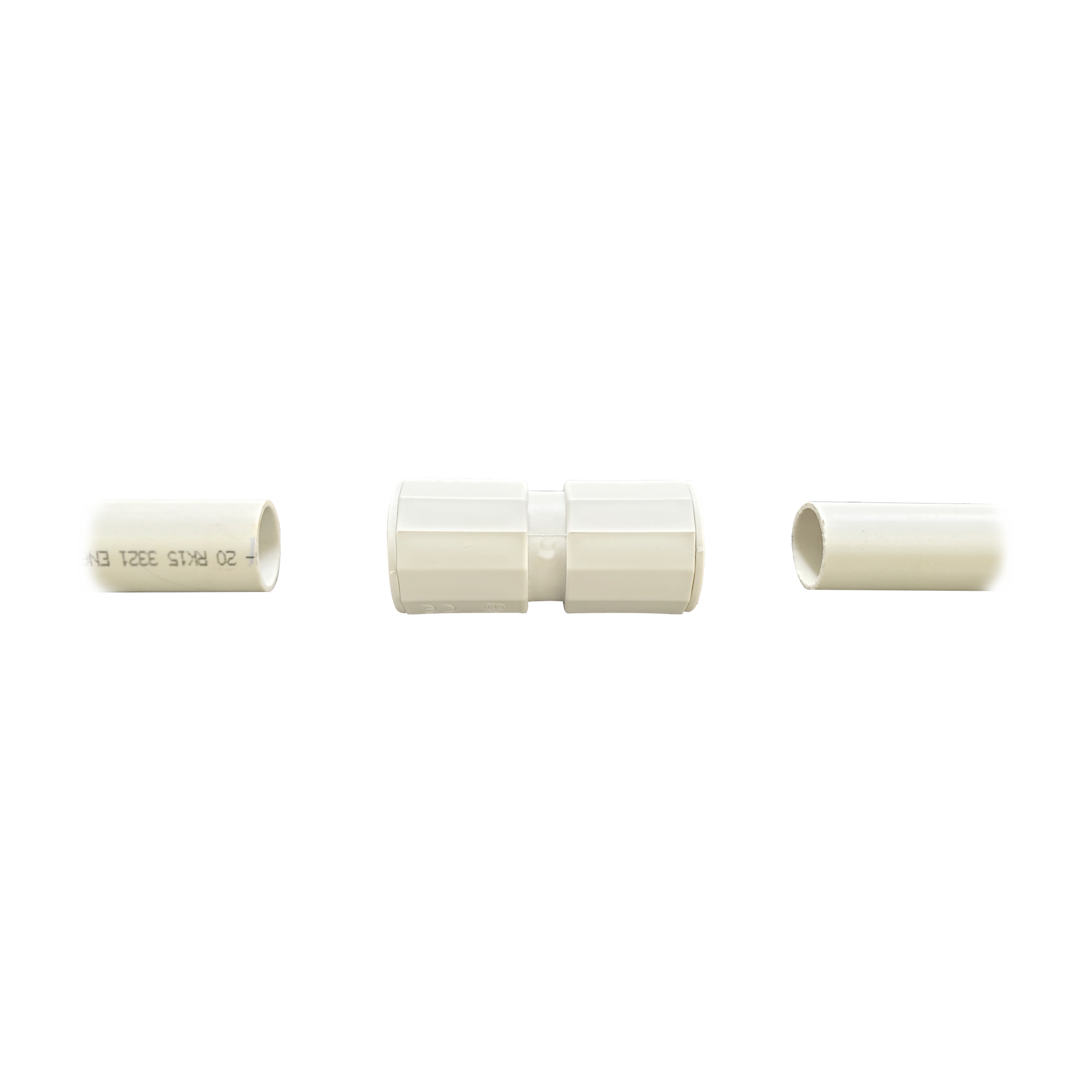 Manguito / Cople Morbidx IP67 libre de halógenos para unir tubería rígida de 16 mm (5/8") permite una instalación hermética no necesita pegamento