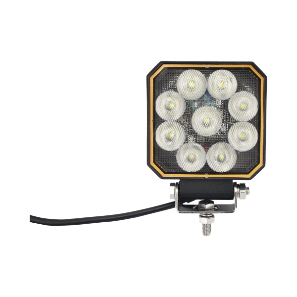 Luz de trabajo bluetooth, 9 LED, 1500 Lumenes, 12-24 Vcd