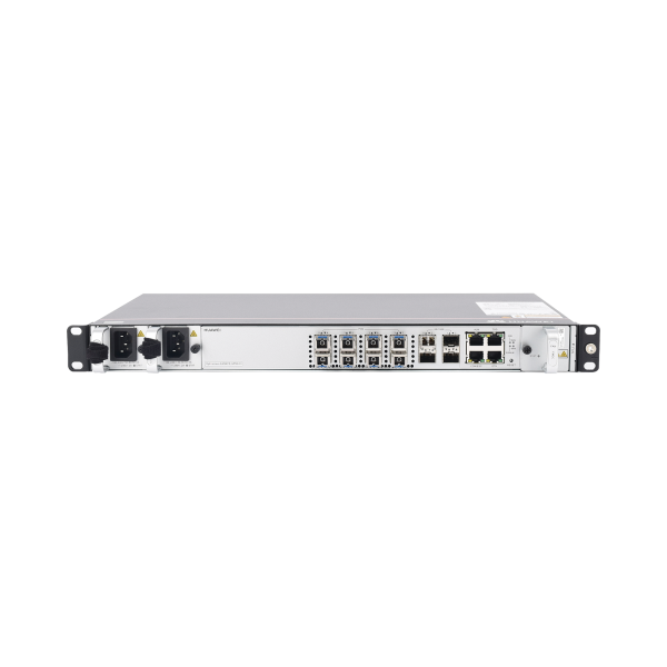 OLT GPON OptiXAccess 8 Puertos con Módulos C+, 4 Puertos Uplink (10GE/GE), Hasta 512 ONTs, 2 Fuentes de Alimentación AC, 1 UR