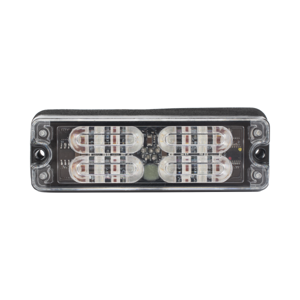 Luz Perimetral, 12 LED Ultra Brillantes, Color Rojo / Azul