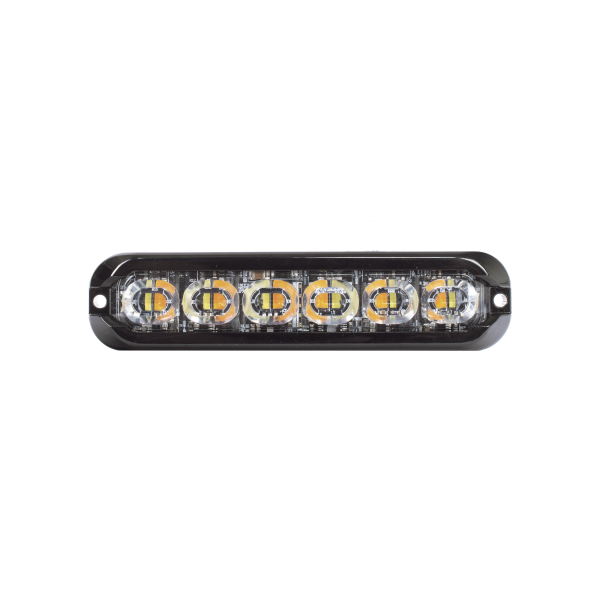 Luz perimetral , 12 LED Ultra Brillantes, Dual Color Ambar / Claro