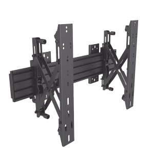 Montaje de Pared Push in - Pop out para Videowall| VESA 400| Para Pantallas de 37" a 75" | Capacidad Maxima de Carga 30 Kg