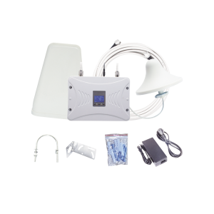 Kit Amplificador de Señal Celular 4G LTE, 3G y Voz. Funciona con Todos los Operadores. Soporta Múltiples Dispositivos y Tecnologías. Hasta 900 m¬≤ de Cobertura