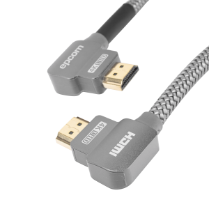 Cable HDMI Angulo 90¬∫| 1m | Alta Definición | Version 2.0 | Alta velocidad 18Gbps | 4K@60Hz |