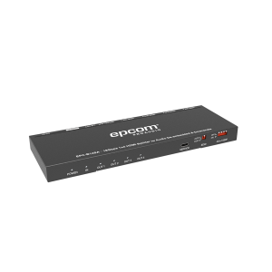 Splitter HDMI 1x4 | 1 Entrada a 4 salidas (Simultaneas) |¬†4K@60Hz | Extractor de Audio | Down Scaler | HDR  4:4:4 | EDID | 18Gbps