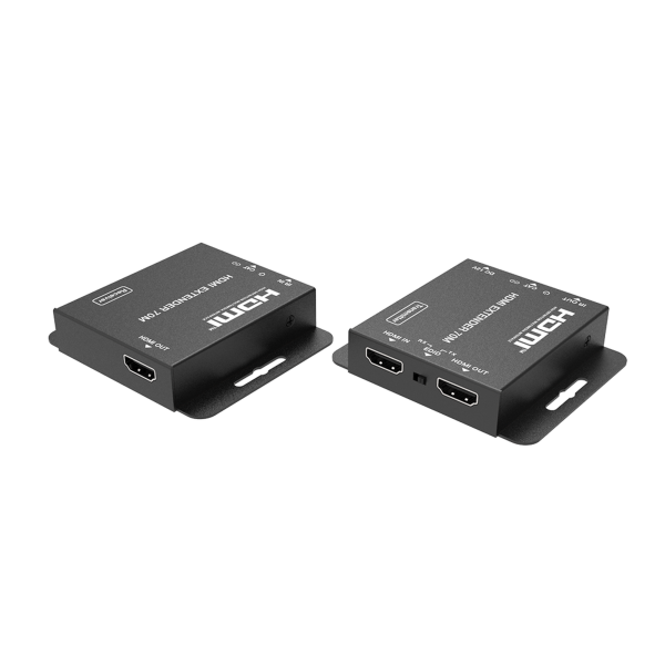 Kit Extensor HDMI |¬†4K2K@40m | 1080p@70m | Cat5e/Cat6 | Soporte PoC | HDMI Loop | Transmisión IR