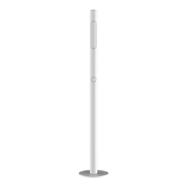 Poste para Cámara ANPR / Compatible con DS-TCG405-E / Altura de 1.3 Metros /  Color Blanco