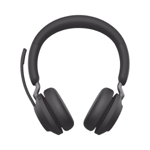 Jabra Evolve2 65, Auricular stereo versión UC con aislamiento de ruido activa, dongle USB-A indicador de ocupado (Busylight) (26599-989-999)