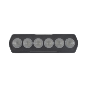 Luz de Trabajo Ultra brillante Rectangular, 6 LED, 1300 Lúmenes, 12-24 Vcd