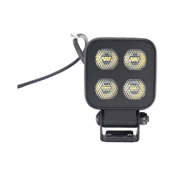 Luz de Trabajo Ultra brillante Cuadrada, 4 LED, 2650 Lúmenes, 12-24 Vcd