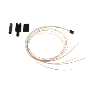 Kit Breakout de 6 fibras, para convertir fibra (Loose Tube) de 250 a 900 micras, 1 metro