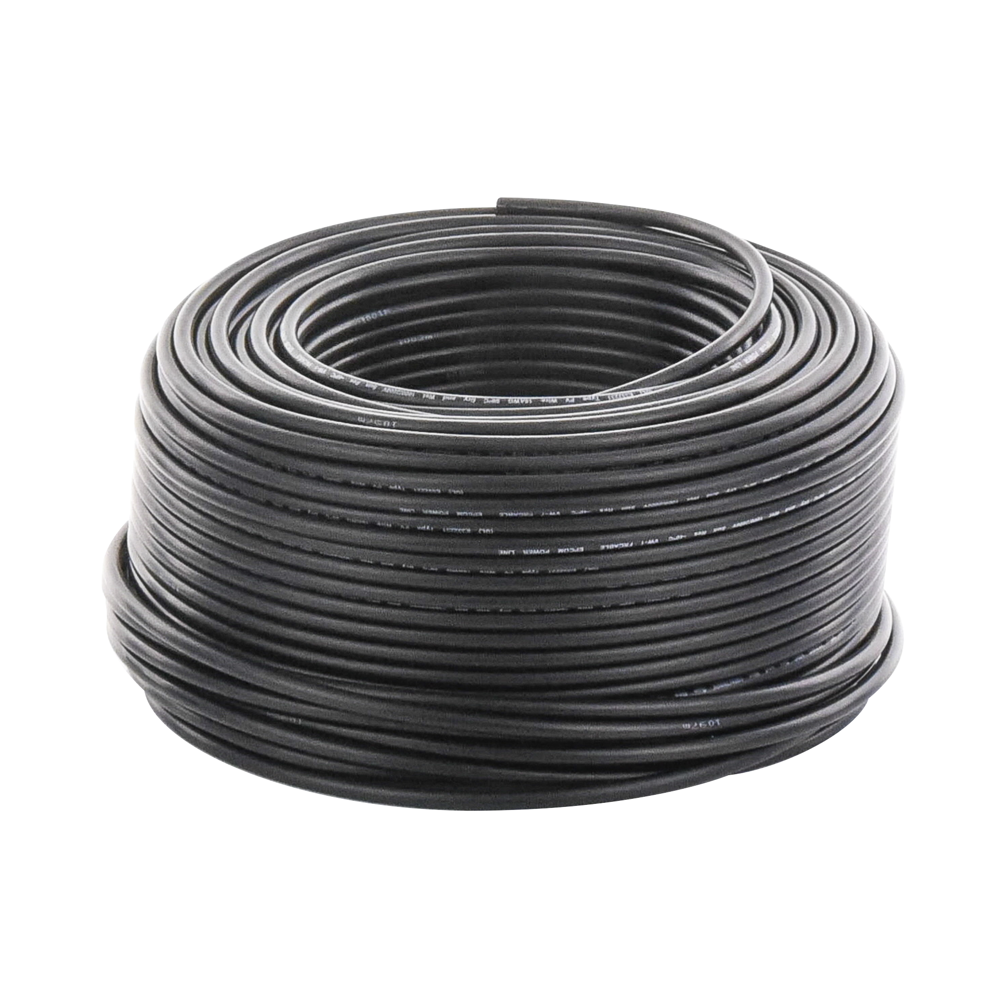 Bobina de 100 metros / Cable Fotovoltaico / Negro / Recubrimiento XLPE / 4mm¬≤ / 12 AWG / Hasta 1,800 Vcc