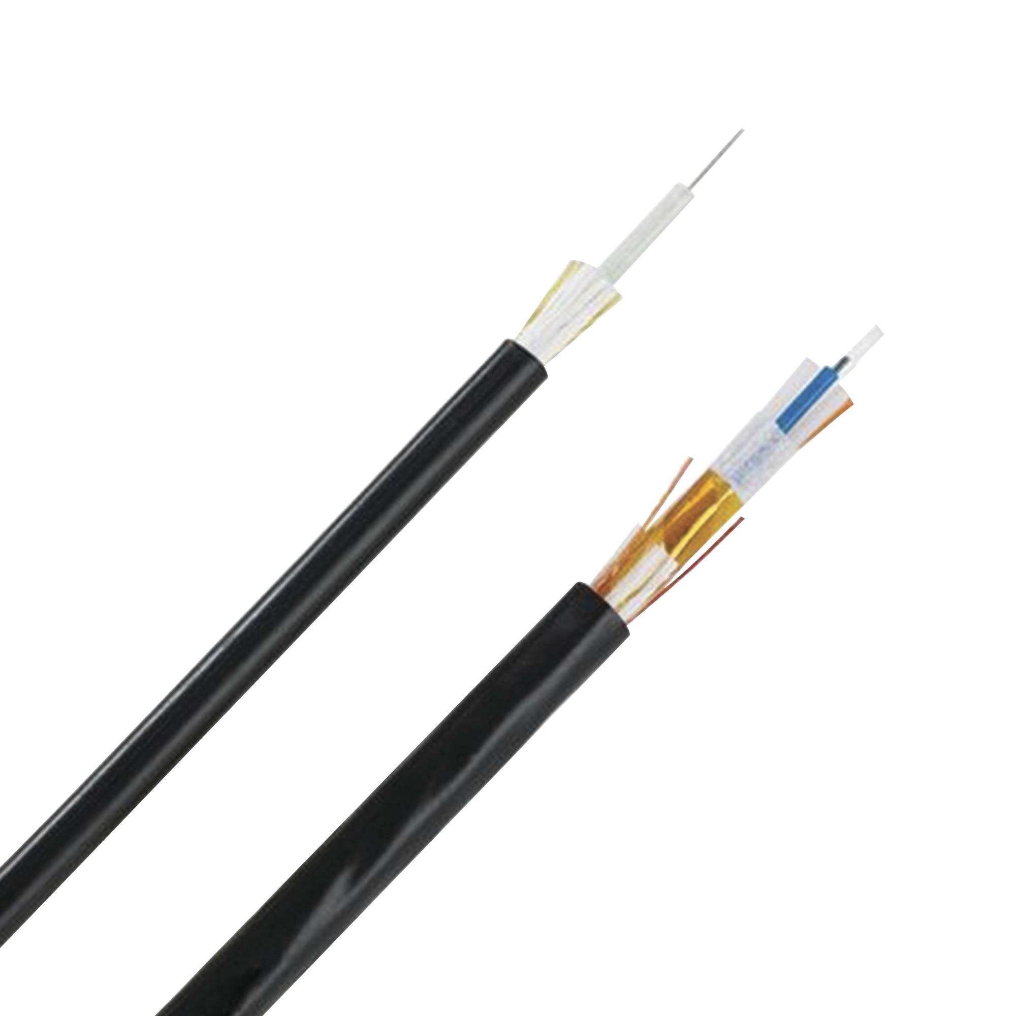 Cable de Fibra Óptica de 6 hilos, Multimodo OM3 50/125 Optimizada, Interior/Exterior, Loose Tube 250um, No Conductiva (Dieléctrica), OFNP (Plenum), Precio Por Metro