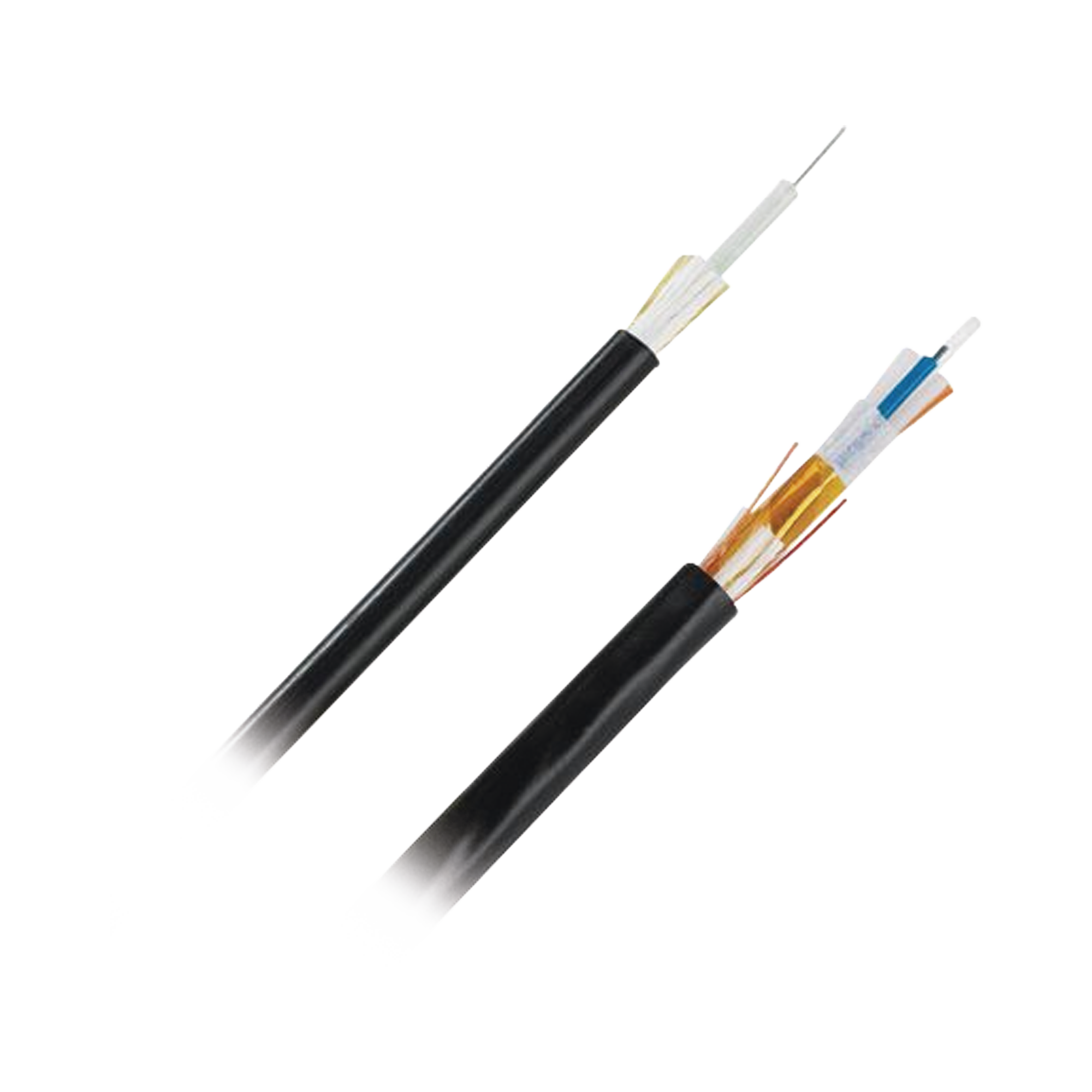 Cable de Fibra Óptica de 6 hilos, Multimodo OM4 50/125 Optimizada, Interior/Exterior, Loose Tube 250um, No Conductiva (Dieléctrica), OFNR (Riser), Precio Por Metro