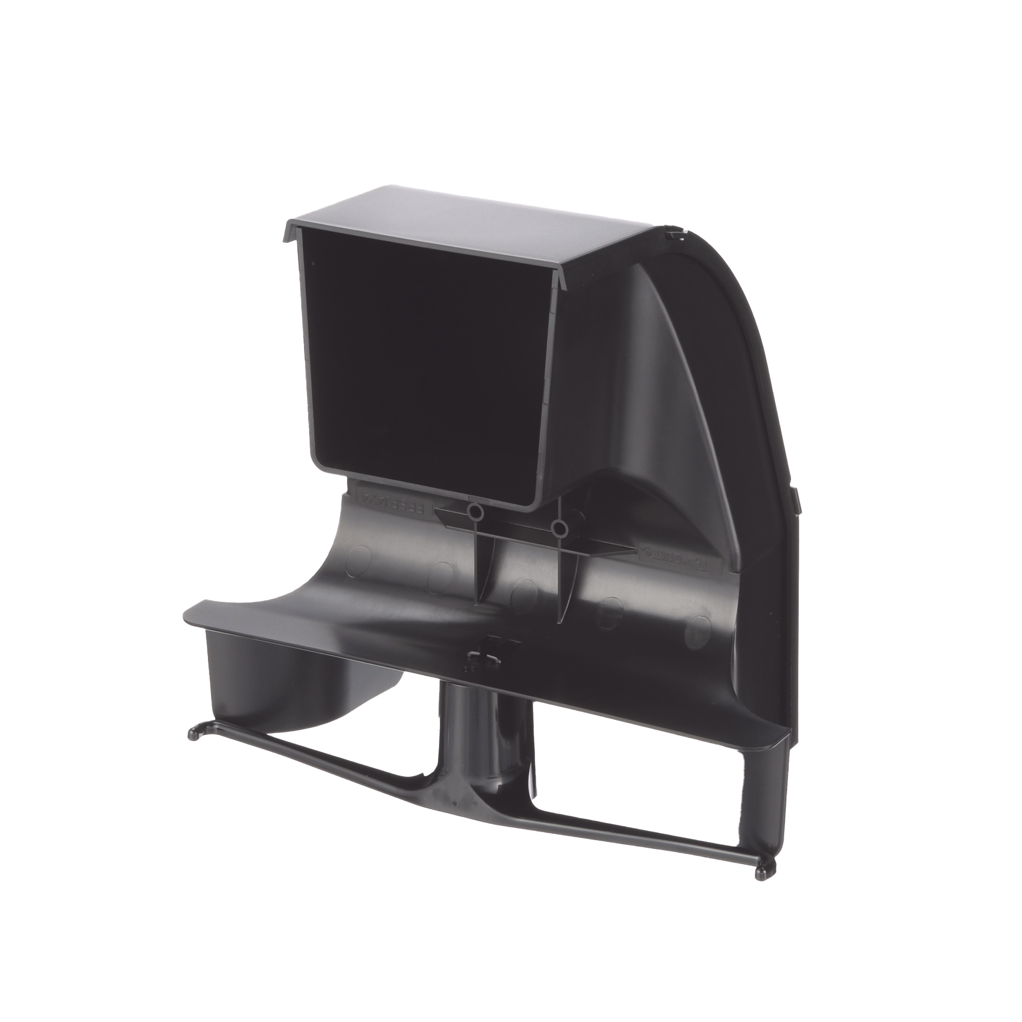 Bajada Para Canaleta FiberRunner™, Uso con Medidas 4x4, 6X4, 12X4, o 24X12, Con Reducción a 4X4, Color Negro