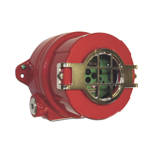 Detector De Flama Multi-Espectro Dual IR/UV, Tecnología Avanzada, Aluminio Libre de Cobre,  Entradas 2x3/4" NPT, Certificaciones FM, cFM Clase I, División 1, Grupos A,B,C,D. Clase II División 1 Grupos E,F,G, Clase III