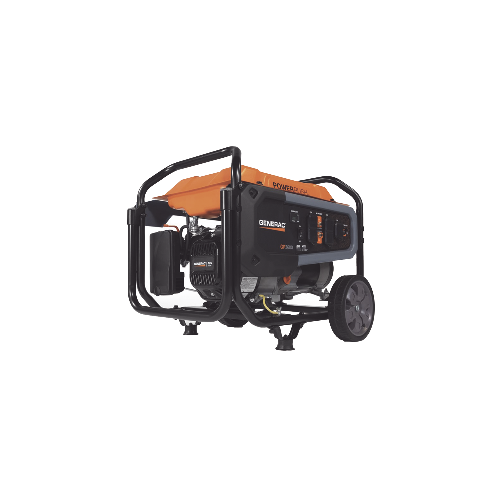 Generador Inversor Portátil a Gasolina, 3.6 kW, 120Vca , Arranque Manual