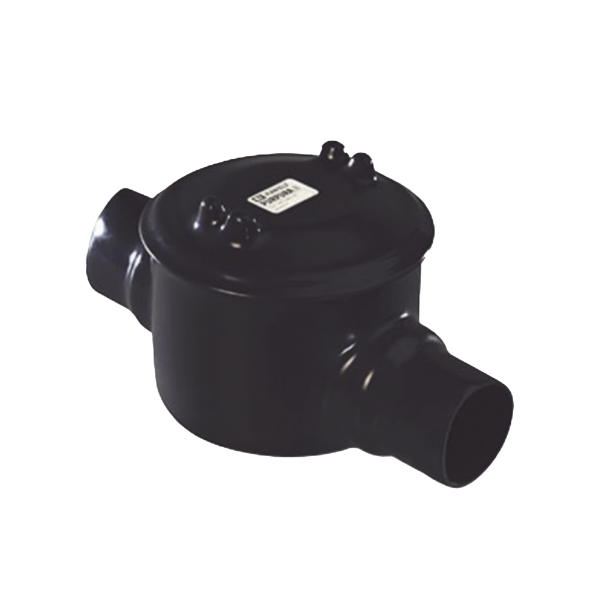 Caja para Áreas Peligrosas con Tapa Tipo GRC de 2" (51 mm) con Recubrimiento de PVC e  Interior de Uretano.