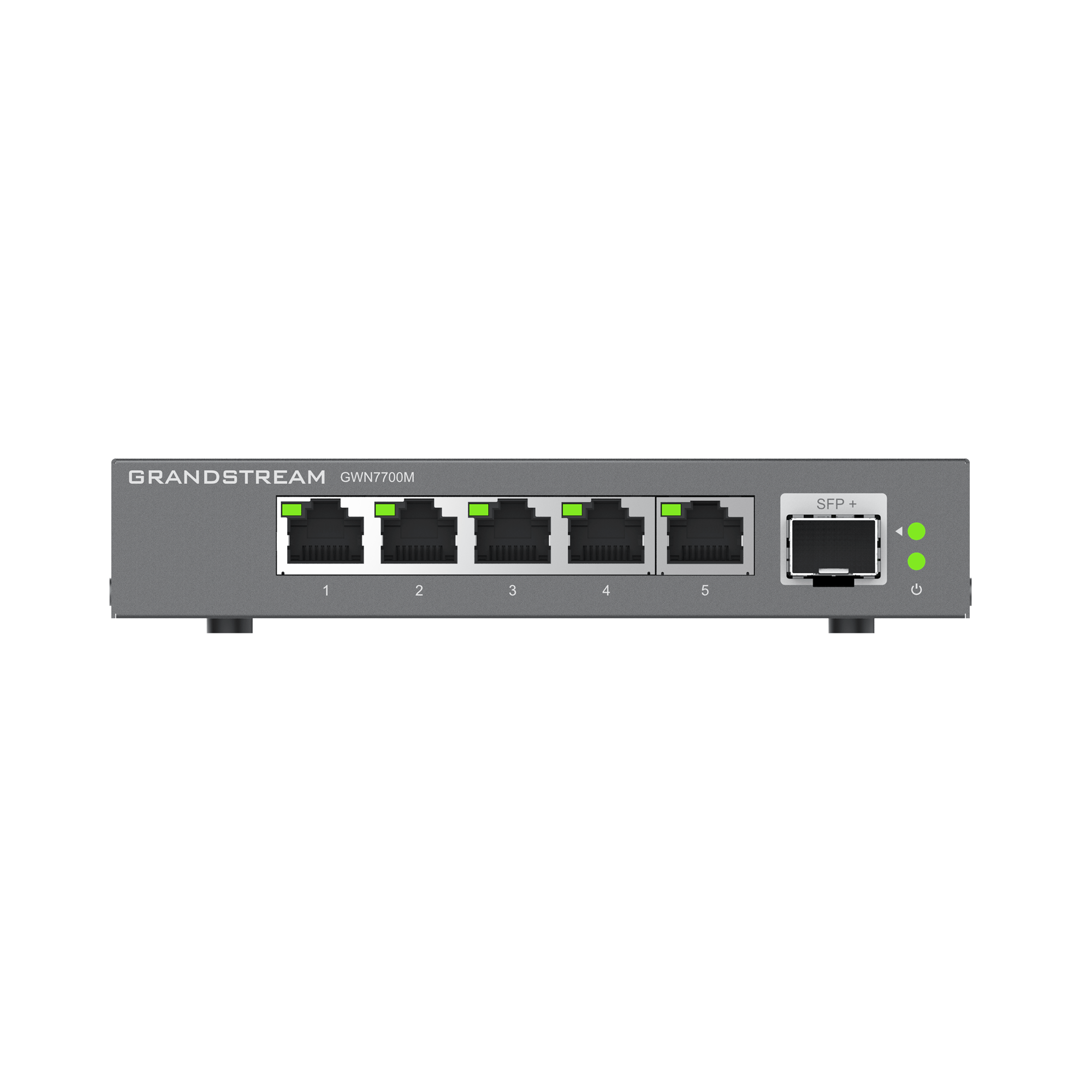 Switches de red Multi-Gigabit de 2.5G No Administrable / 5 Puertos RJ45 de 100/1000/2500Mbps / 1 puerto de fibra SFP+