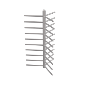 Eje Central de Refacción para Torniquetes Hikvision de Cuerpo Completo DS-K3H44X0 / Acero Inoxidable