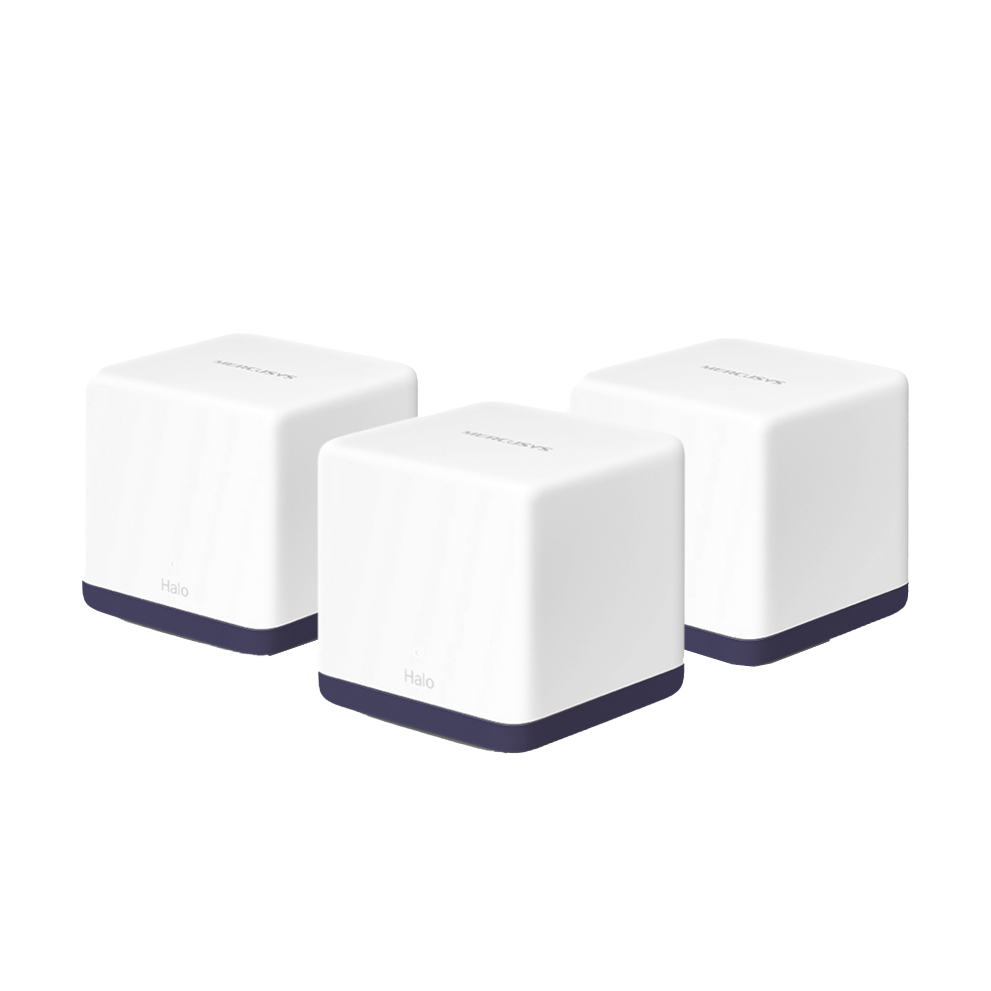 KIT de Sistema Inalámbrico H50G Mesh / Doble banda 2.4GHz y 5GHz AC 1900Mbps / 3 Puertos 10/100/1000 Mbps / Control vía App / Roaming Continuo