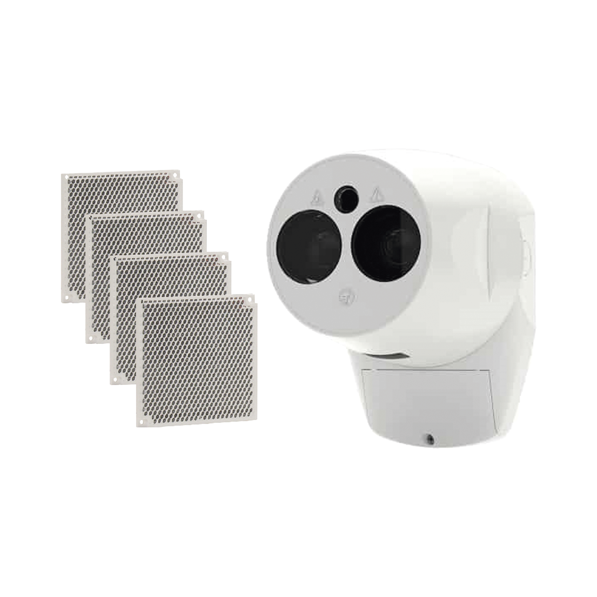 Detector Lineal De Humo Motorizado, Alineación Automatica, Por Haz Reflejado, Convencional, Compatible Con Todos Los Paneles De Detección De Incendio (0200-11650)