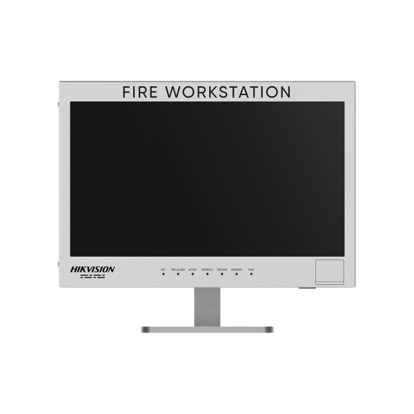 (HikFire) Estación de Trabajo con Doble Tarjeta de Red / Pantalla LCD de Grado Industrial / Interfaz RS-232 y RS-485