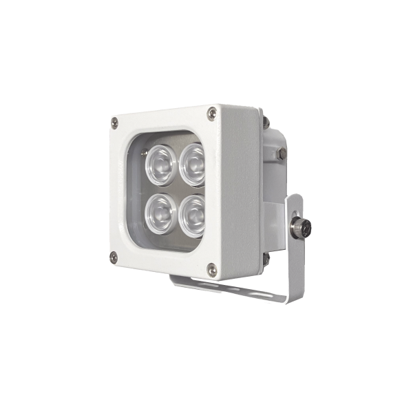 Iluminador LED de Alta Potencia | Luz Blanca | 10 Metros de Iluminación | Cobertura 120¬∞ | IP66 | Bajo Consumo de Energía | Fotocélula Incorporada | Soporte en ‚ÄúU” | Carcasa de Aluminio | Alta Transmitancia de Luz. | C
