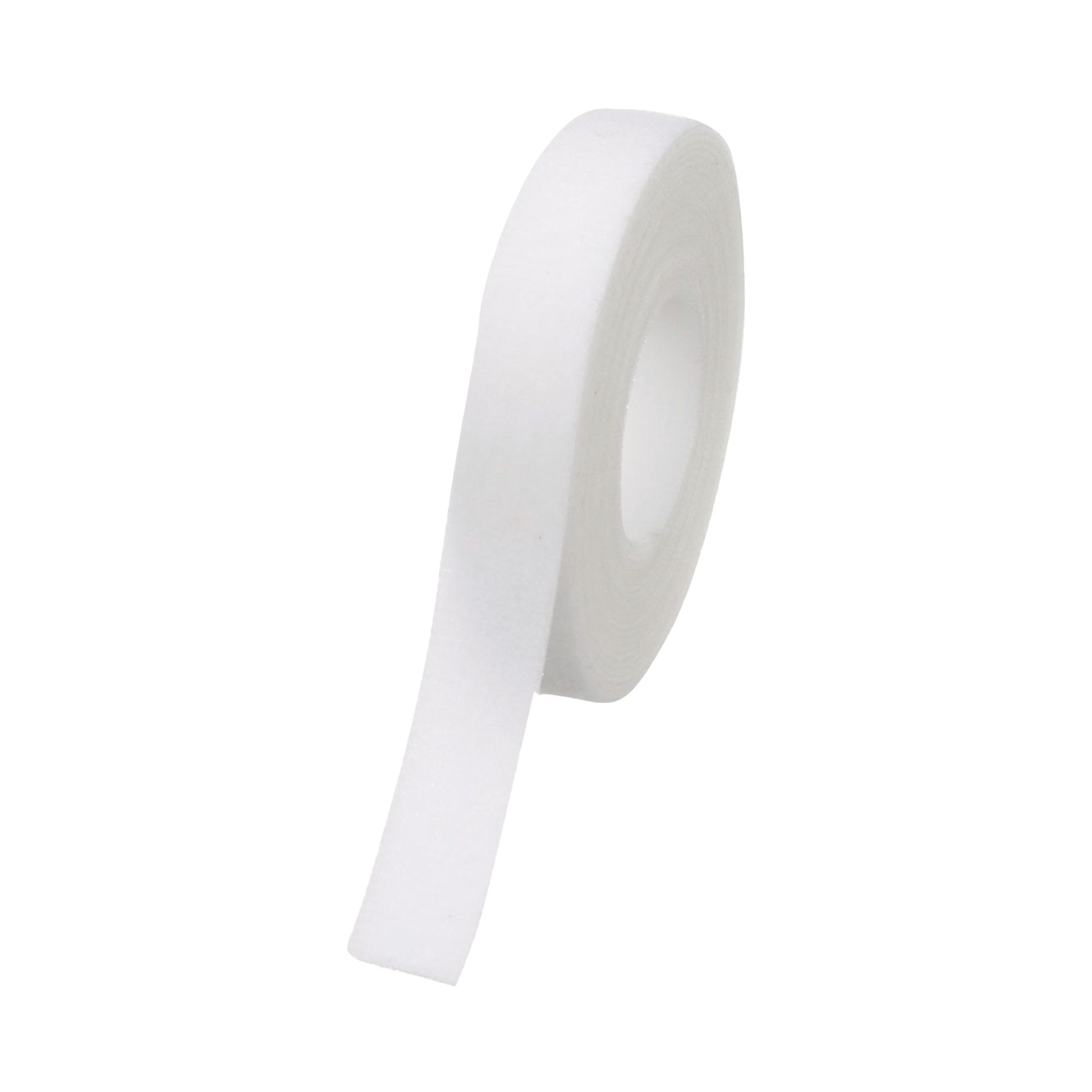 Rollo de Cinta de Contacto, de 15 Pies (4.5m) de Largo, 19.1 mm de Ancho, Color Blanco
