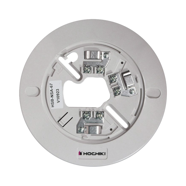 Base De 6" Color Hueso Para Sensores Análogos Direccionales Hochiki (0300-06820) 7TH Edición UL268