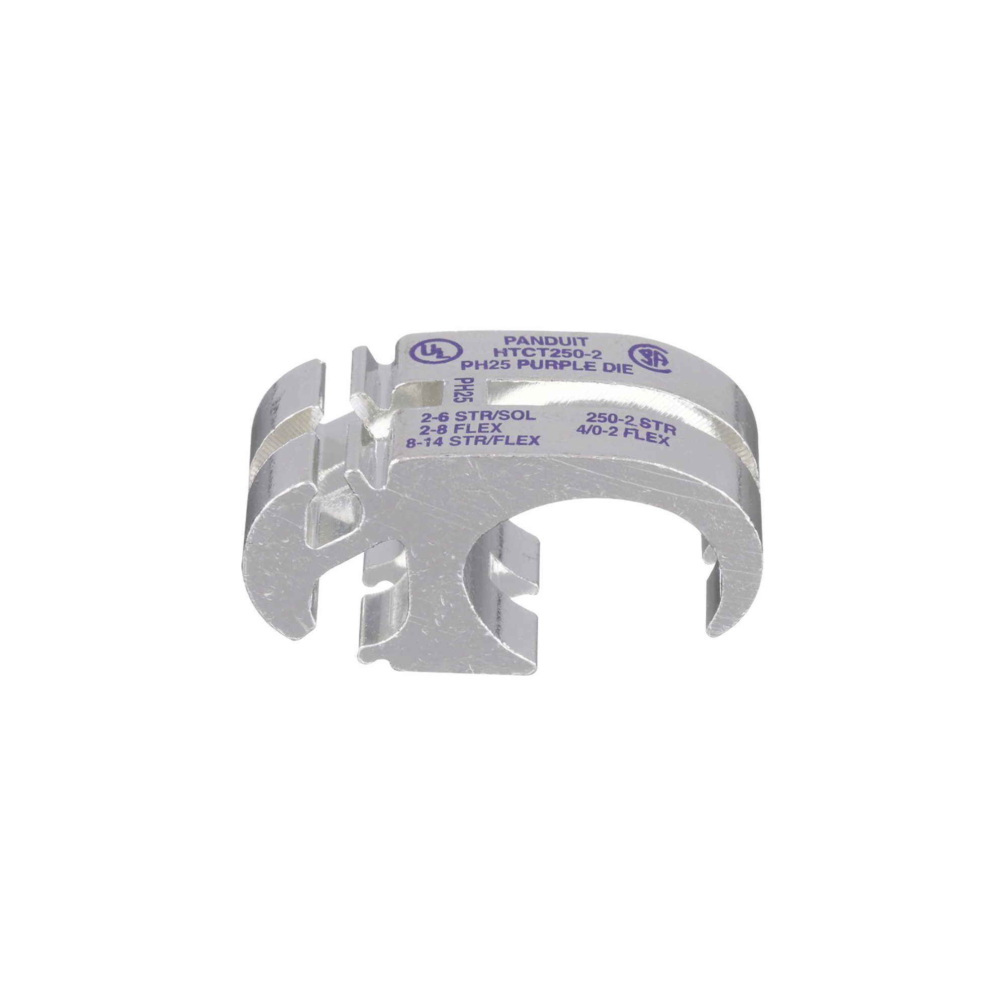 Conector de Compresión para Hacer Derivaciones de Cables, Espacios de 250 Kcmil a 2 AWG, 2 a 6 AWG, y 8 a 4 AWG