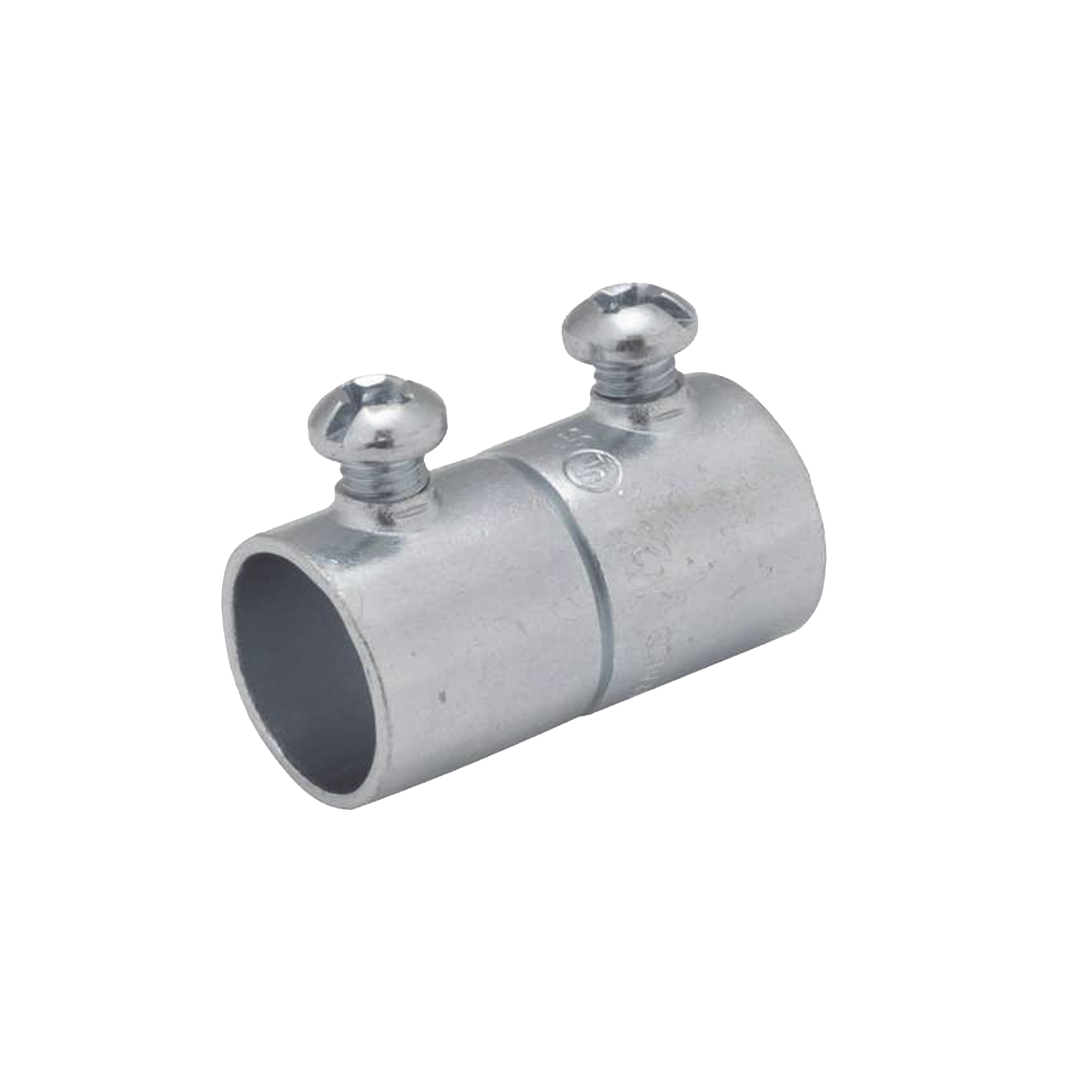 Cople de 1 1/4" (32 mm) para Pared Delgada con Tornillo.