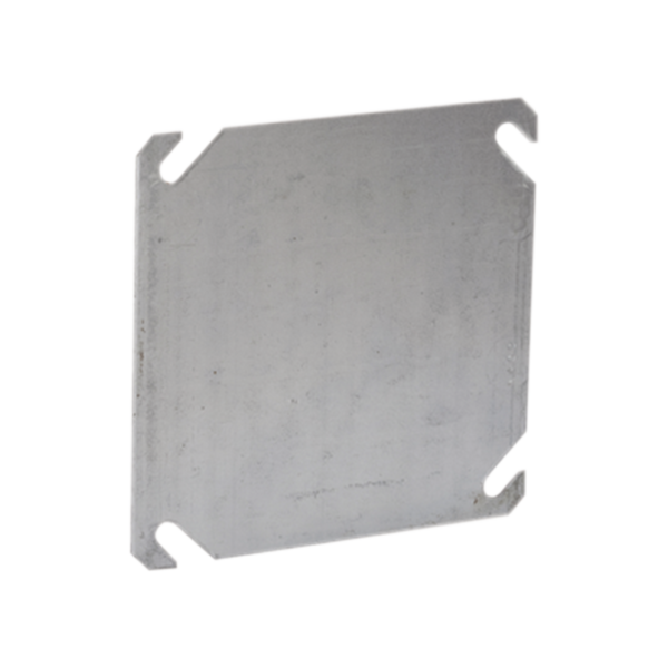 Tapa Cuadrada Ciega de 4".