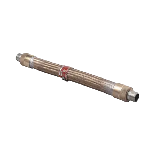 Cople Flexible Trenzado de Bronce de 1/2" x 12".