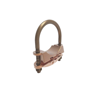 Conector Mecánico para Cable Calibre 4 a 3/0 AWG / Paralelo o 90¬∞ Grados a Tubo de 2" o Varilla de 2" - 2 3/8".
