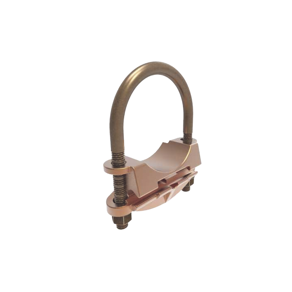 Conector Mecánico para Cable Calibre 4 a 3/0 AWG / Paralelo o 90¬∞ Grados a Tubo de 2" o Varilla de 2" - 2 3/8".