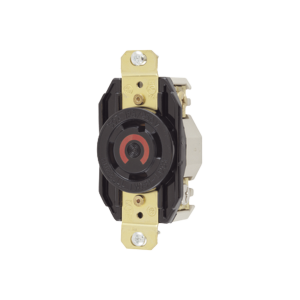 Receptáculo con Bloqueo de Media Vuelta Industrial 30 a 125/250 V CA / 3 Polos 4 Hilos / Nema L14-30R.
