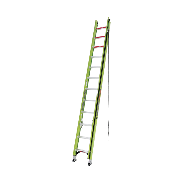 Escalera de Extensión de Aluminio + Fibra de Vidrio Hasta 7.31 m. !La Más Liviana del Mundo! (No. Parte: 18724)