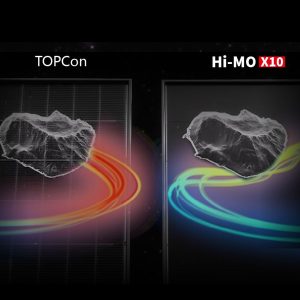 Modulo Solar HI-MO X10,  645 W, 53.8 Vcc, Monocristalino HPBC