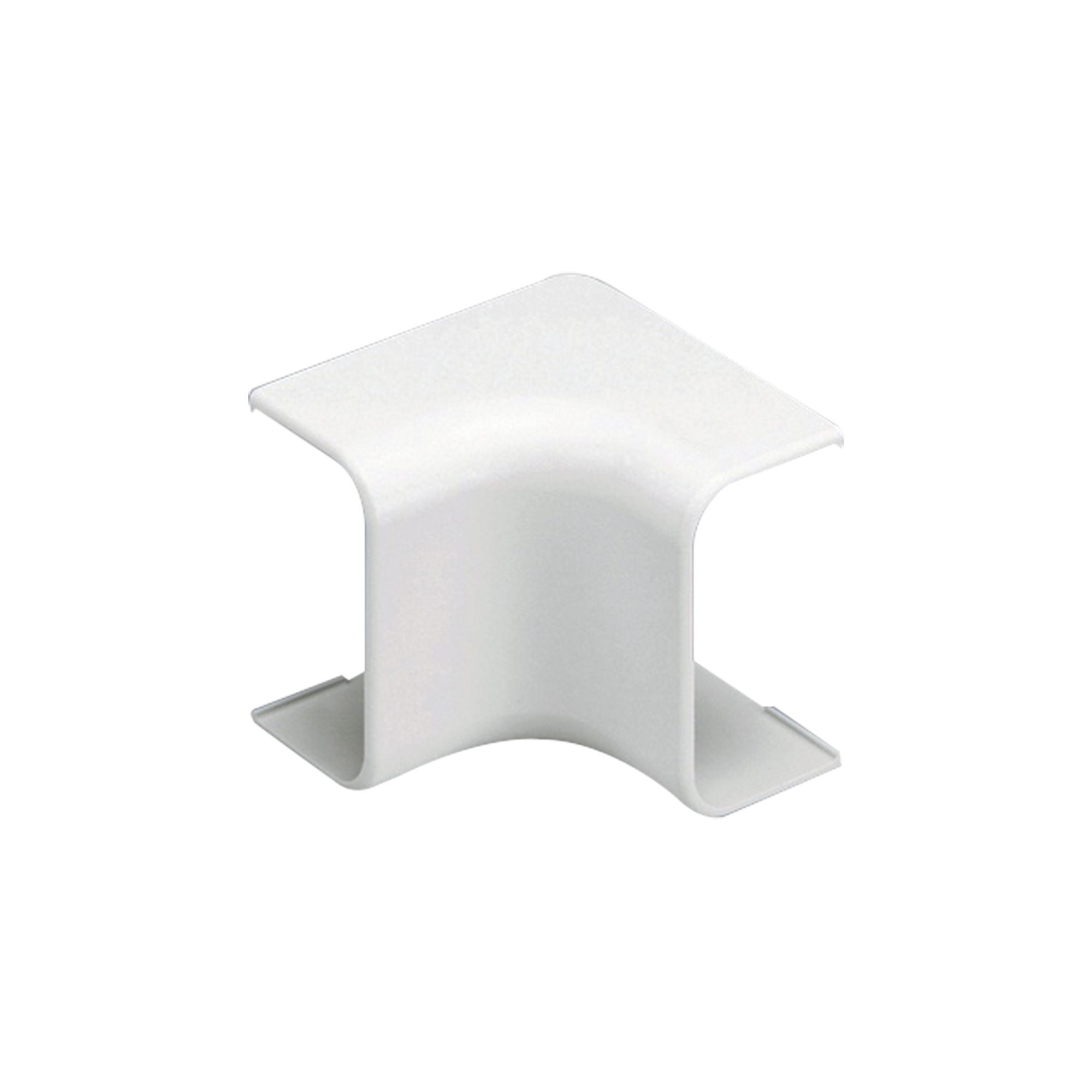 Esquinero interior, para uso con canaleta LD3, material ABS, Color Blanco Mate