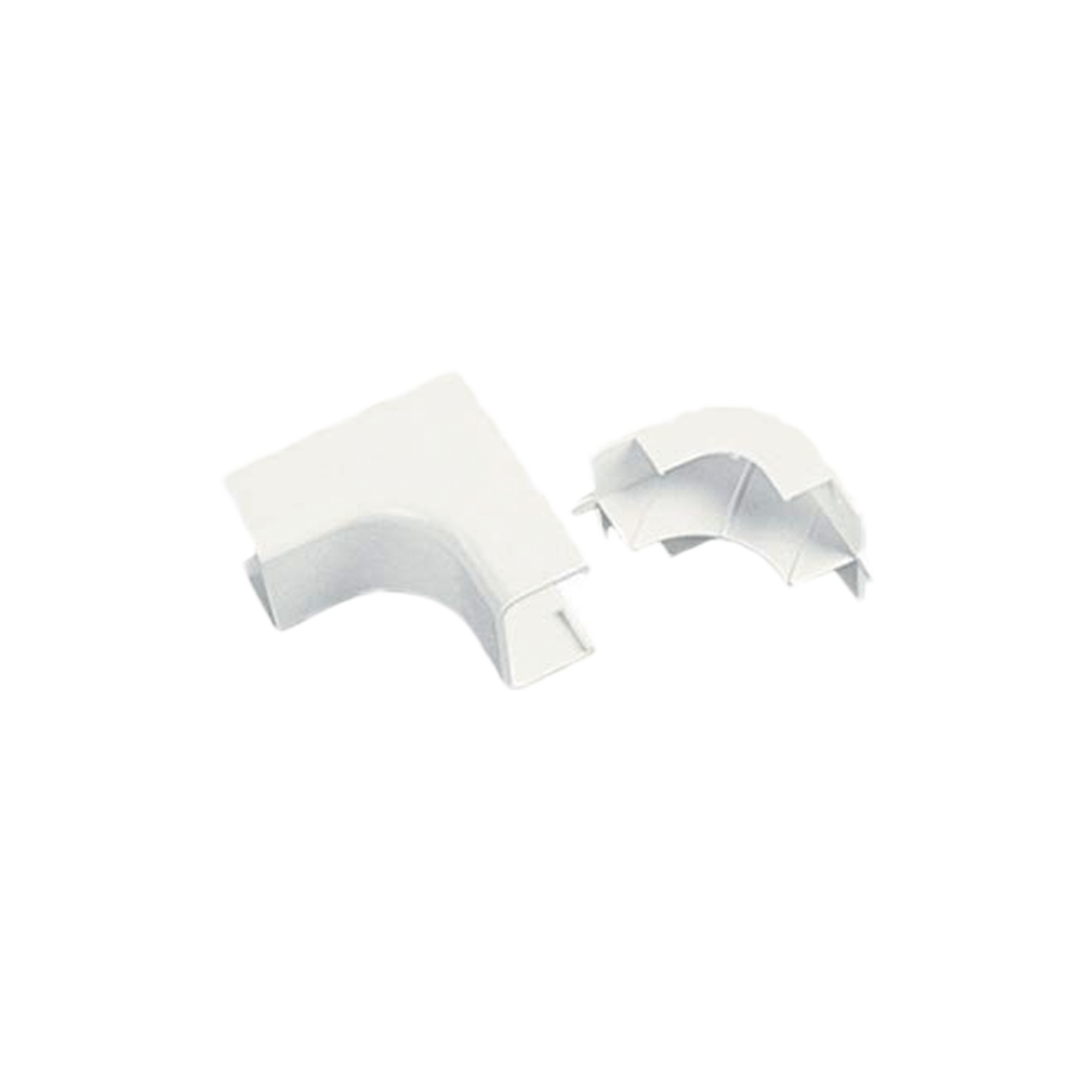 Esquinero Interior, para uso con Canaleta LDPH10 y LD2P10, material ABS, Color Blanco