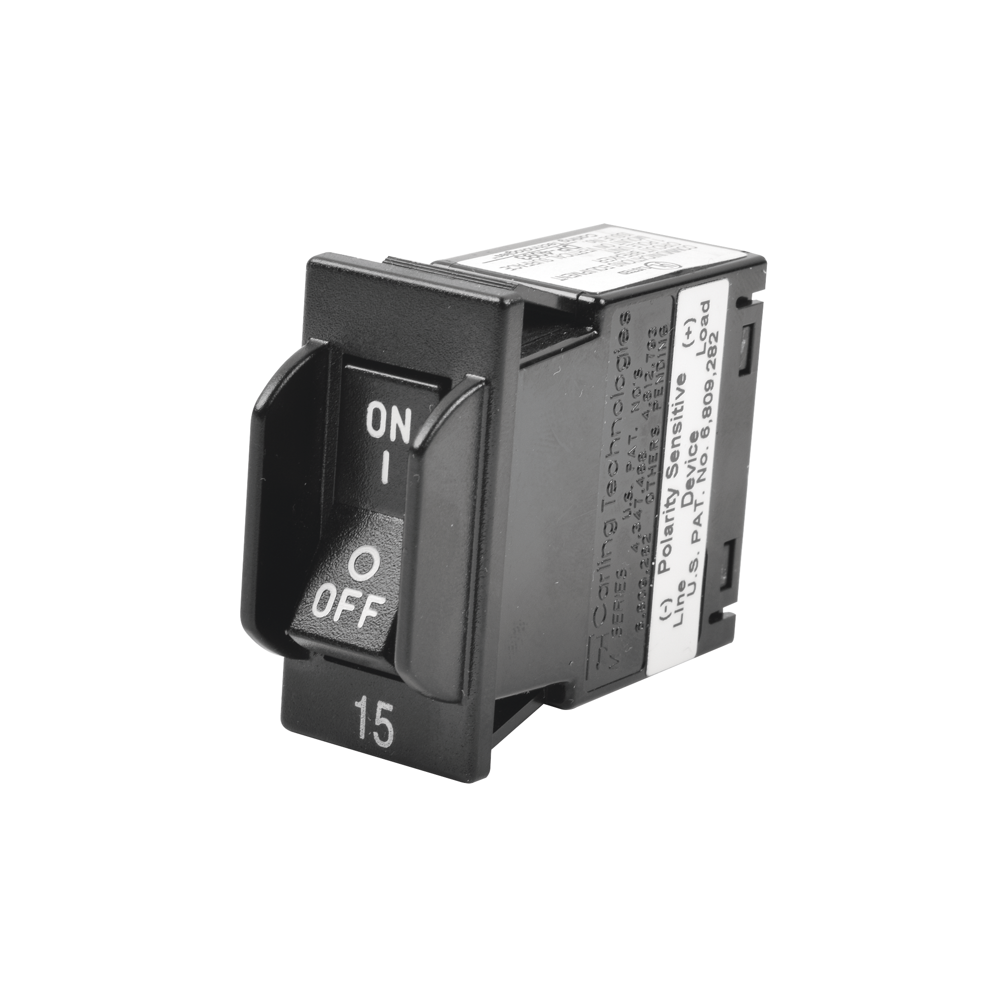 Interruptor/ Breaker Magnético-Hidráulico de 15 Amperes