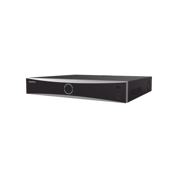 NVR 32 Megapixel (8K) / Reconocimiento Facial (Base de Datos) / 32 Canales IP / 4 Bahías de Disco Duro / 16 Puertos PoE+ / HDMI en 8K / ACUSENSE / Soporta POS / AcuSearch