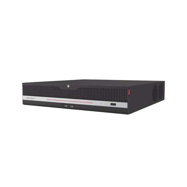 NVR 12 Megapixel (4K) / 32 Canales IP / 8 Bahías de Disco Duro / 2 Tarjetas de Red / Soporta RAID / HDMI en 4K / Soporta POS / Reconocimiento Facial / Bases de Datos / Hasta 100,000 Fotografías / AcuSearch
