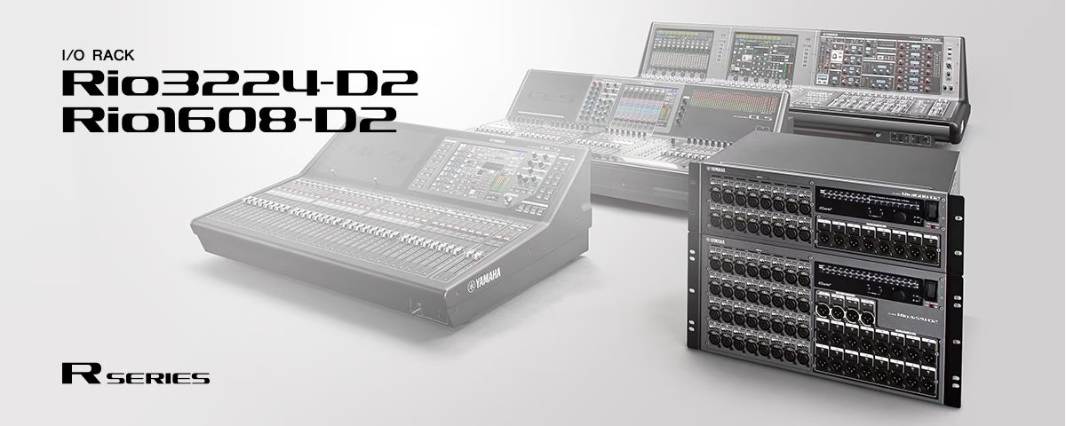 RACK DE EXPANSION E/S PARA CONSOLA DE AUDIO 32 IN X 24 OUT, DANTE