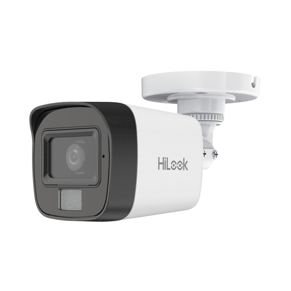 [Dual Light] Bala IP 2 Megapixel (1080p) / Lente 2.8 mm / Ángulo de visión 101¬∞ / 20 mts IR + 15 mts Luz Blanca / Micrófono Integrado / ACUSENSE Lite / Exterior IP67 / PoE / dWDR / H.265+ / ONVIF