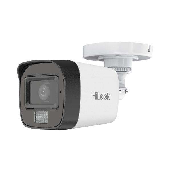 [Dual Light] Bala IP 4 Megapixel / Lente 2.8 mm / Ángulo de visión 104¬∞ / 20 mts IR + 15 mts Luz Blanca / Micrófono Integrado / ACUSENSE Lite / Exterior IP67 / H.265+ / PoE / ONVIF / dWDR