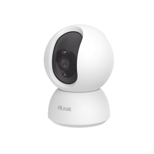 Mini Domo PT IP 2 Megapixel / Lente 4 mm / 10 mts IR / WiFi / Compatible con HiLook Vision App / Uso Residencial / Audio de Dos Vías / Memoria Micro SD / H.265+